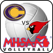 Caro vs. Millington Volleyball logo