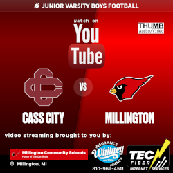 JV Football Cass City at Millington YouTube logo