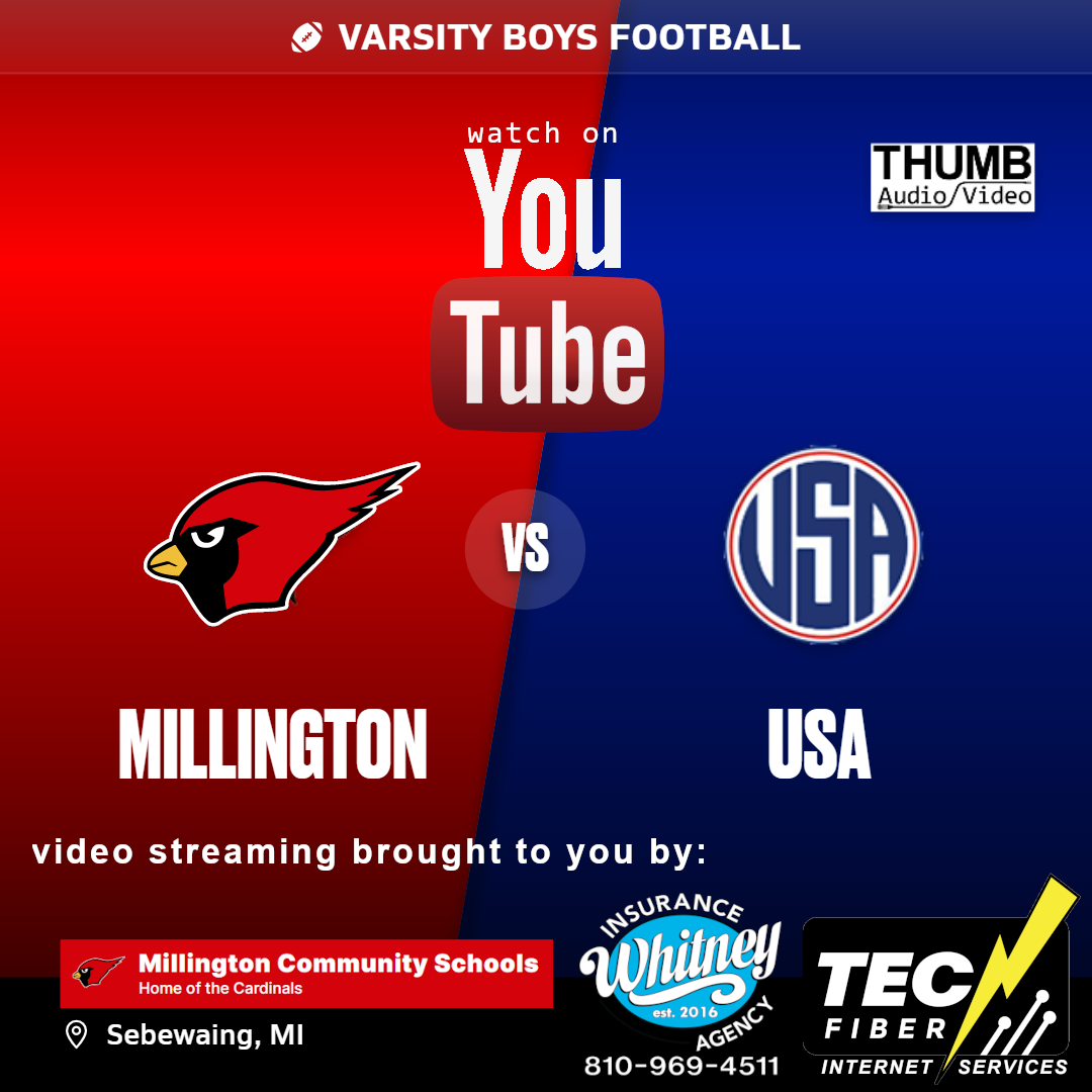 JV Football Ithaca at Millington YouTube logo