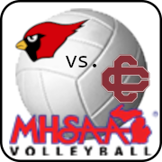 Millington vs. Cass City Volleyball logo